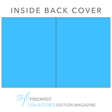 Load image into Gallery viewer, Magazine Sponsor | Style Interpreted Vol 001