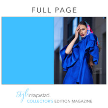 Load image into Gallery viewer, Magazine Sponsor | Style Interpreted Vol 001
