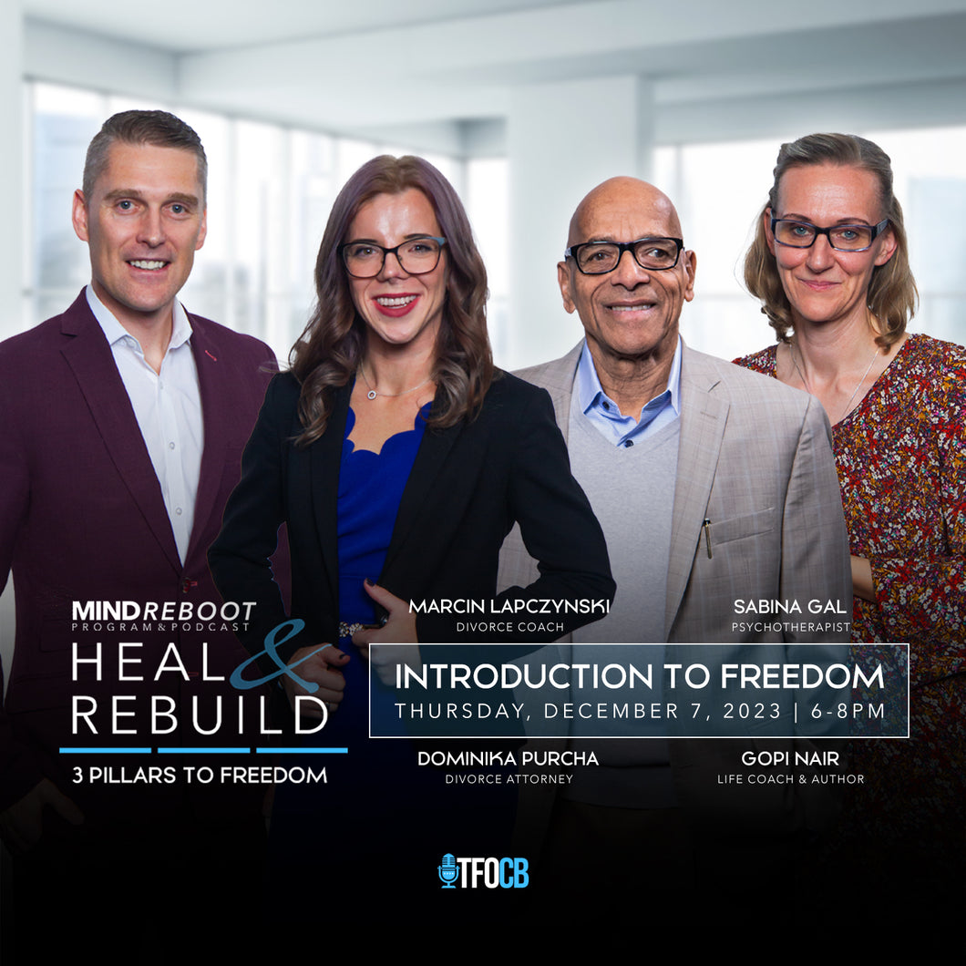 Event Sponsor | Heal & Rebuild | Intro to Freedom